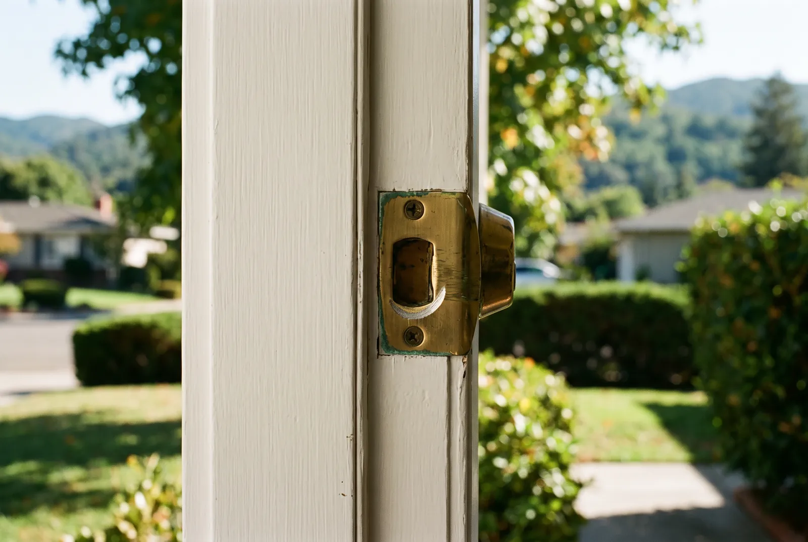 The Frame Settled and the Bolt Stopped Finding Its Hole: Sixties Tract Doors