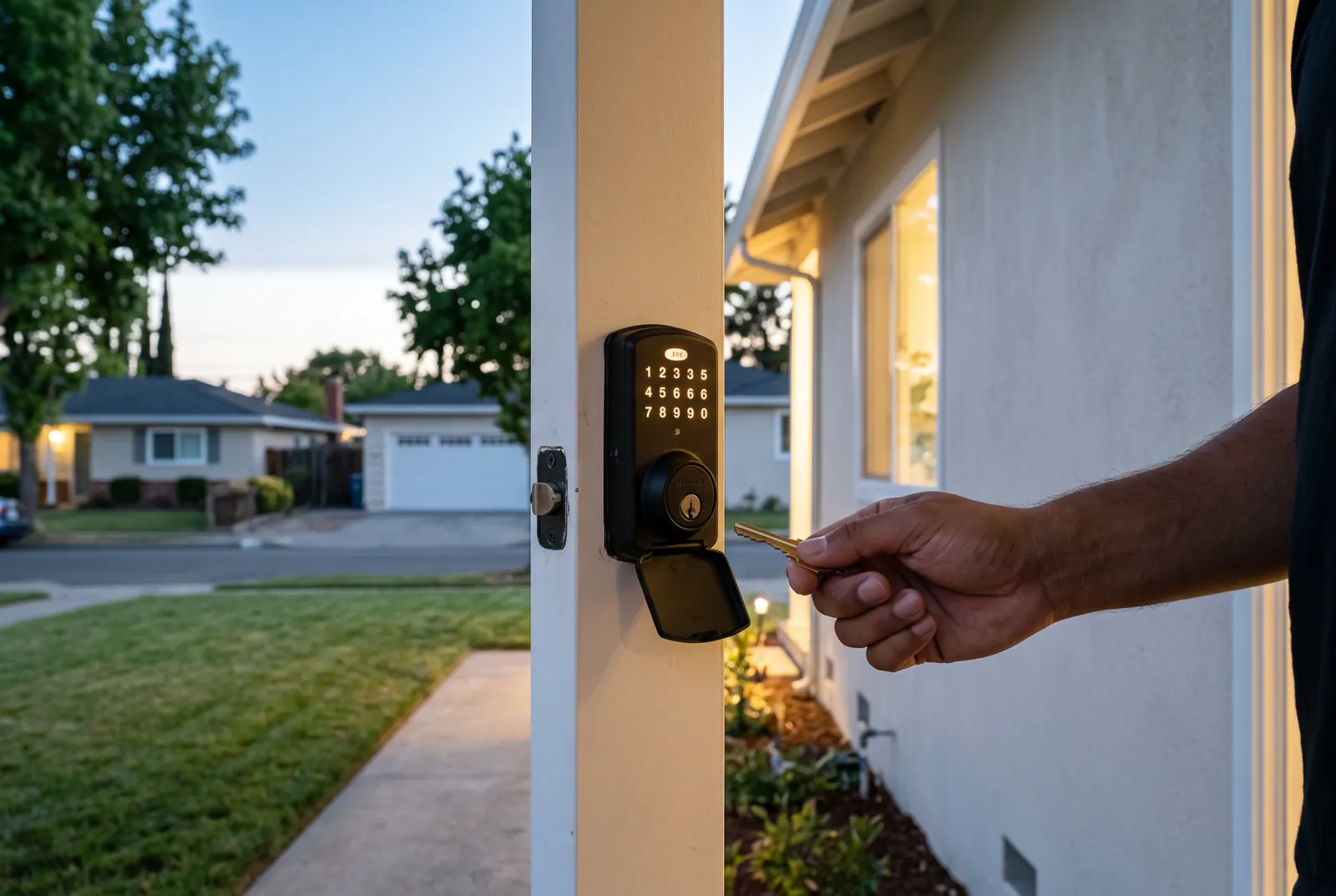 Smart Lock Installation in Milpitas by Levin